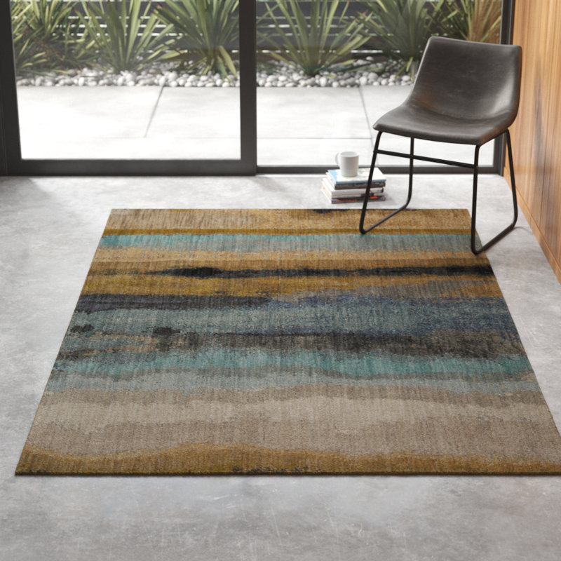 Evansville Golden Mustard Area Rug & Reviews AllModern